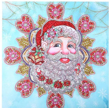 Special Shaped Christmas Santa Claus Diamond Painting Kit - DIY